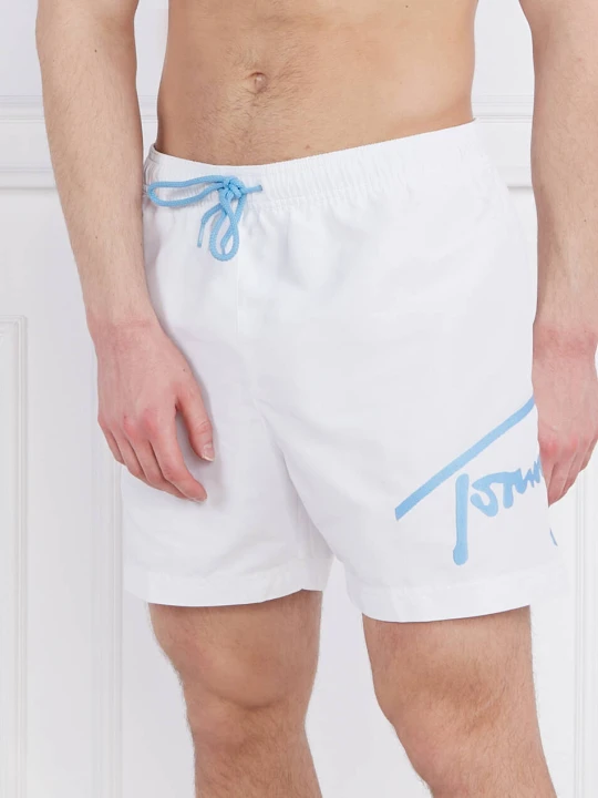 Zdjęcie produktu Tommy Hilfiger Szorty kąpielowe | Slim Fit biały