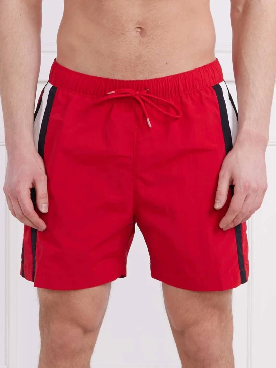 Zdjęcie produktu Tommy Hilfiger Szorty kąpielowe | Slim Fit czerwony