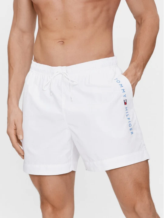 Zdjęcie produktu Tommy Hilfiger Szorty kąpielowe UM0UM03258 Biały Regular Fit