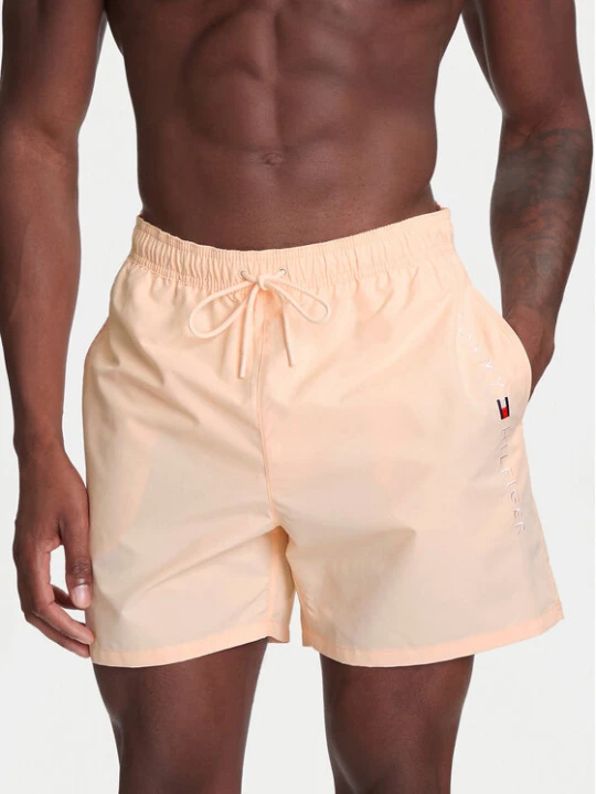 Zdjęcie produktu Tommy Hilfiger Szorty kąpielowe UM0UM03258 Pomarańczowy Regular Fit