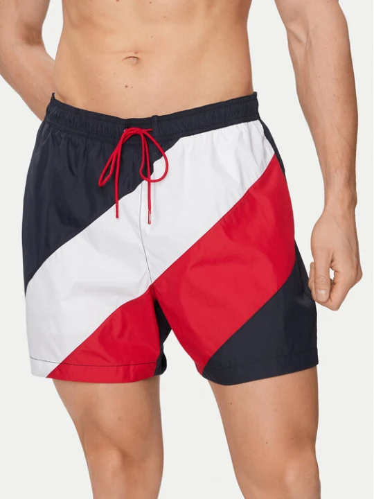 Zdjęcie produktu Tommy Hilfiger Szorty kąpielowe UM0UM03261 Kolorowy Regular Fit