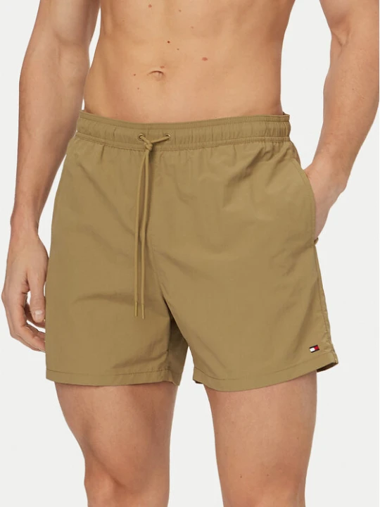 Zdjęcie produktu Tommy Hilfiger Szorty kąpielowe UM0UM03477 Khaki Regular Fit