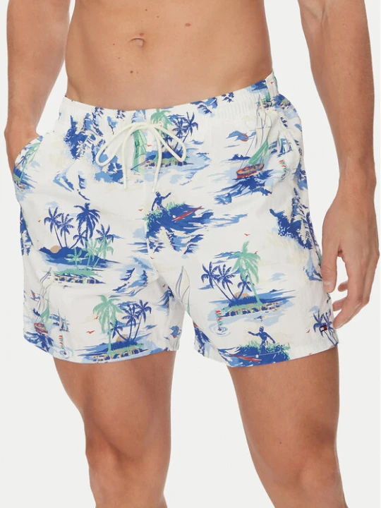 Zdjęcie produktu Tommy Hilfiger Szorty kąpielowe UM0UM03491 Kolorowy Regular Fit