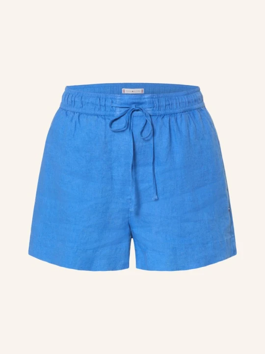 Zdjęcie produktu Tommy Hilfiger Szorty Lniane blau NIEBIESKI