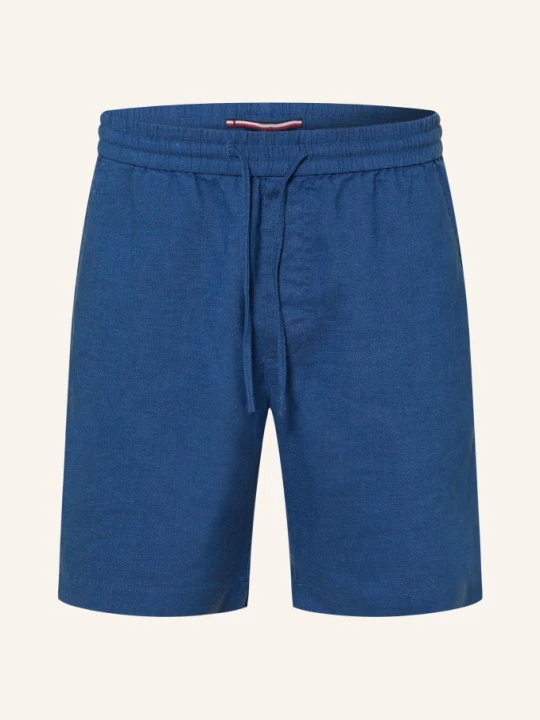 Zdjęcie produktu Tommy Hilfiger Szorty Lniane Dover Regular Fit blau NIEBIESKI