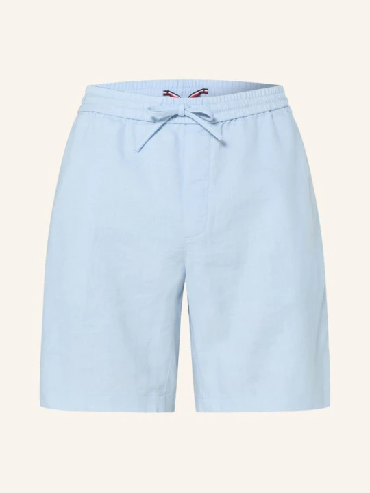 Zdjęcie produktu Tommy Hilfiger Szorty Lniane Dover Regular Fit blau JASNONIEBIESKI