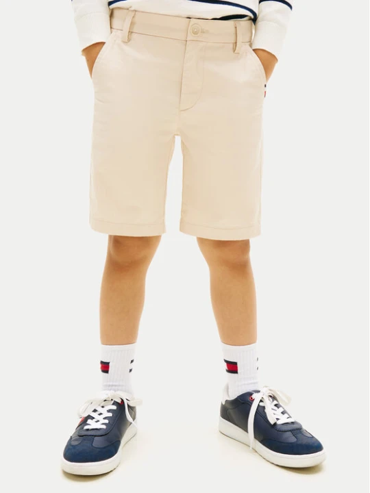 Zdjęcie produktu Tommy Hilfiger Szorty materiałowe 1987 Essential KB0KB09641 Beżowy Regular Fit