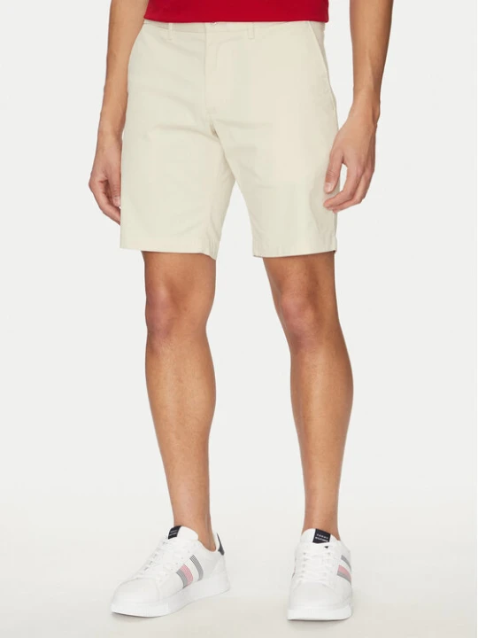 Zdjęcie produktu Tommy Hilfiger Szorty materiałowe Brooklyn MW0MW23563 Beżowy Regular Fit