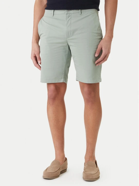 Zdjęcie produktu Tommy Hilfiger Szorty materiałowe Denton 9.5 MW0MW42351 Zielony Slim Fit