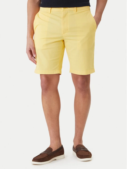Zdjęcie produktu Tommy Hilfiger Szorty materiałowe Denton 9.5 MW0MW42351 Żółty Slim Fit