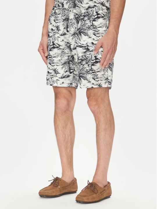 Zdjęcie produktu Tommy Hilfiger Szorty materiałowe MW0MW39284 Granatowy Regular Fit