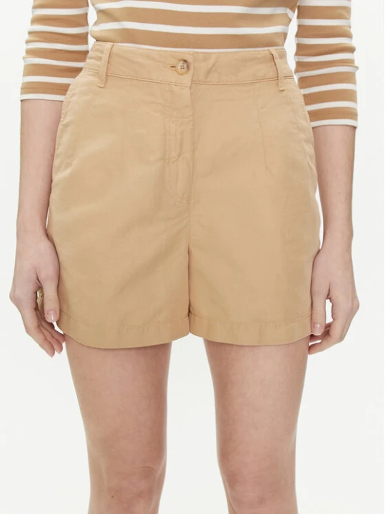 Zdjęcie produktu Tommy Hilfiger Szorty materiałowe WW0WW41603 Beżowy Relaxed Fit