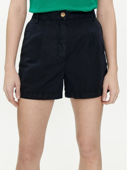 Zdjęcie produktu Tommy Hilfiger Szorty materiałowe WW0WW41603 Granatowy Relaxed Fit