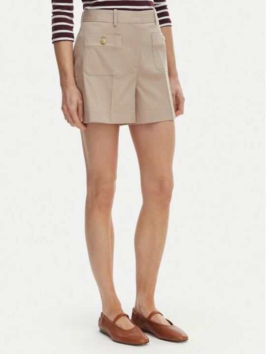 Zdjęcie produktu Tommy Hilfiger Szorty materiałowe WW0WW49592 Beżowy Regular Fit