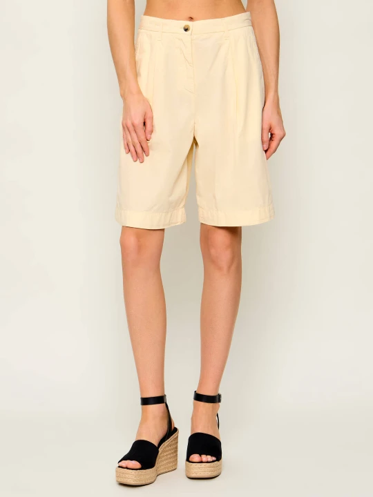 Zdjęcie produktu Tommy Hilfiger Bermudy | Relaxed fit kremowy