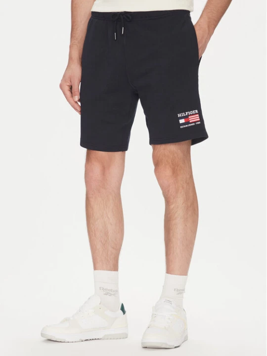 Zdjęcie produktu Tommy Hilfiger Szorty sportowe American MW0MW39862 Granatowy Regular Fit