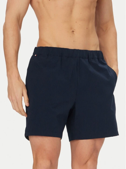 Zdjęcie produktu Tommy Hilfiger Szorty sportowe Dover Performance MW0MW42665 Granatowy Regular Fit