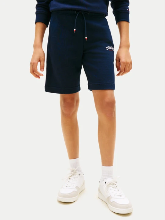 Zdjęcie produktu Tommy Hilfiger Szorty sportowe KB0KB10242 Granatowy Regular Fit