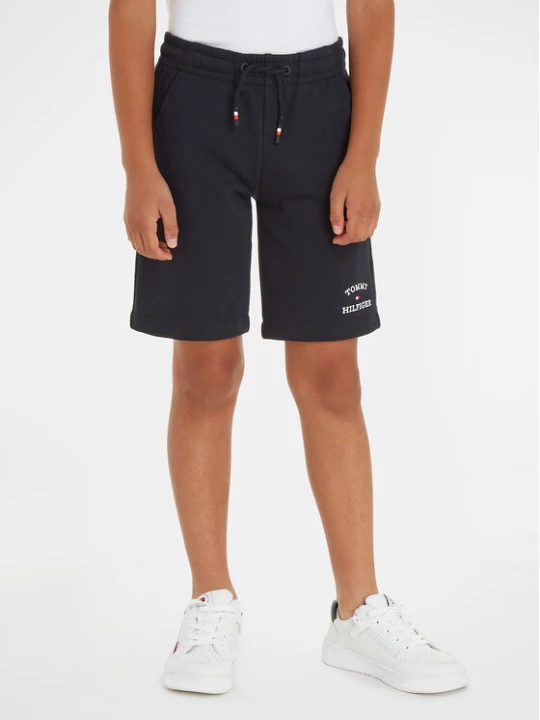 Zdjęcie produktu Tommy Hilfiger Szorty sportowe Th Logo KB0KB08841 M Granatowy Regular Fit