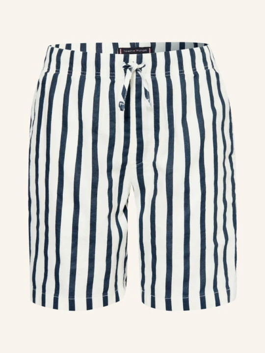 Zdjęcie produktu Tommy Hilfiger Szorty W Stylu Dresowym Z Lnu blau