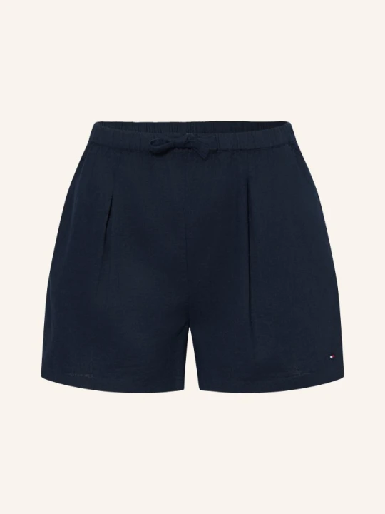 Zdjęcie produktu Tommy Hilfiger Szorty Z Lnu blau GRANATOWY