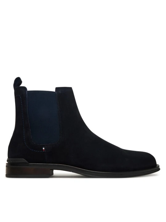 Zdjęcie produktu Tommy Hilfiger Sztyblety Corporate FM0FM05580 Granatowy