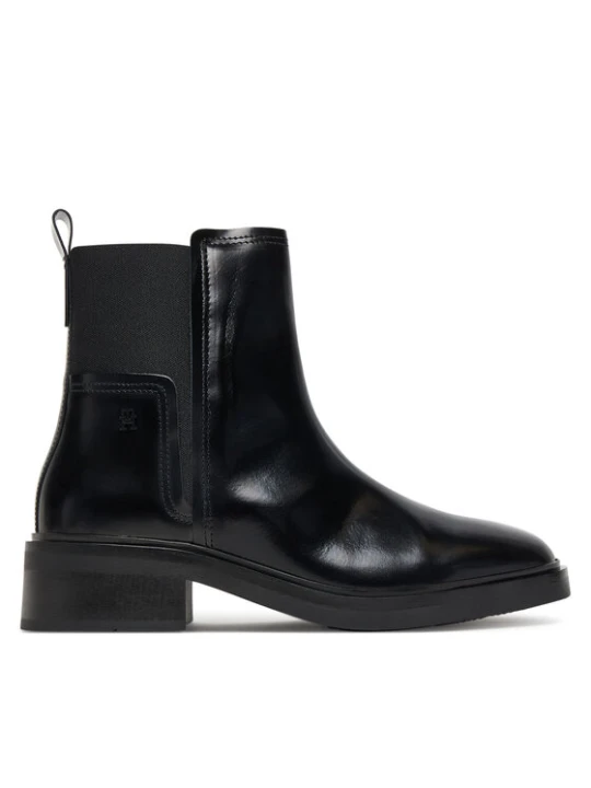 Zdjęcie produktu Tommy Hilfiger Sztyblety Minimal Abrasivato FW0FW08764 Czarny