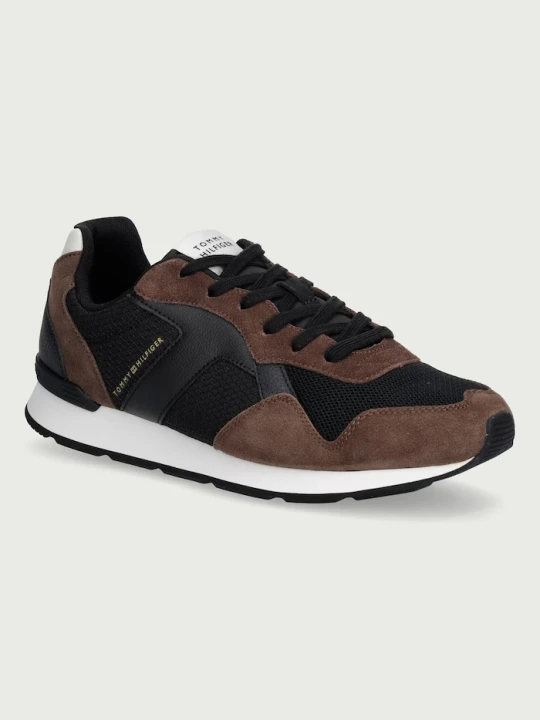 Zdjęcie produktu Tommy Hilfiger T HILFIGER CORE MIX RUNNER sneakersy męskie brązowy