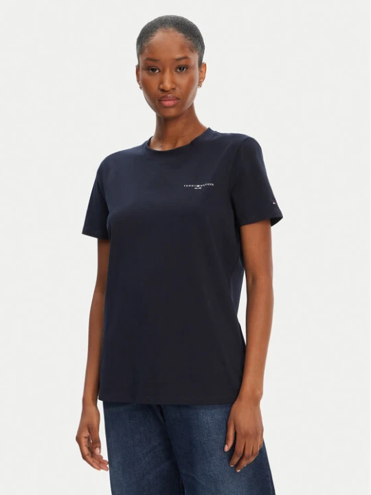 Zdjęcie produktu Tommy Hilfiger T-Shirt 1985 WW0WW37877 Granatowy Regular Fit