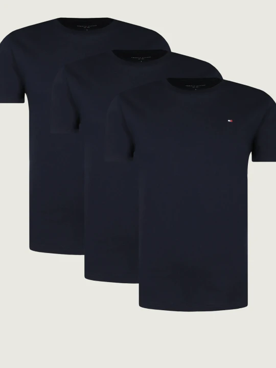 Zdjęcie produktu Tommy Hilfiger Underwear T-shirt 3-pack | Regular Fit granatowy