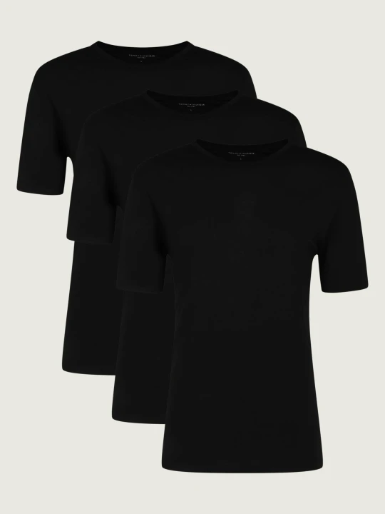 Zdjęcie produktu Tommy Hilfiger Underwear T-shirt 3-pack | Slim Fit | stretch czarny