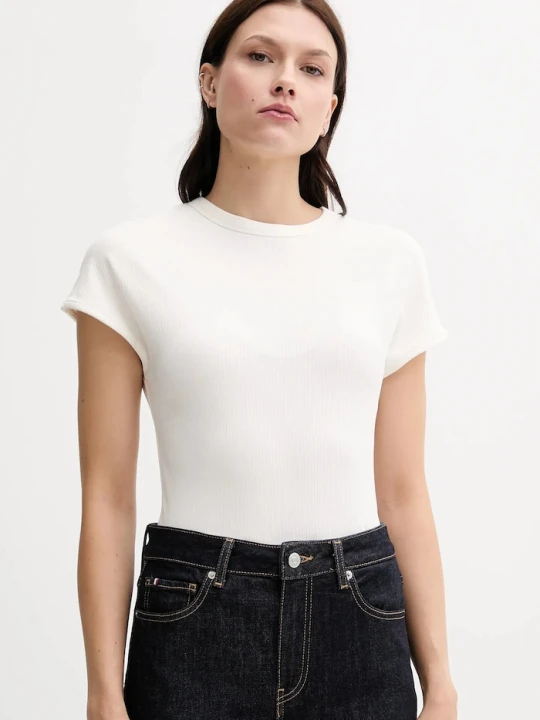 Zdjęcie produktu Tommy Hilfiger t-shirt beżowy