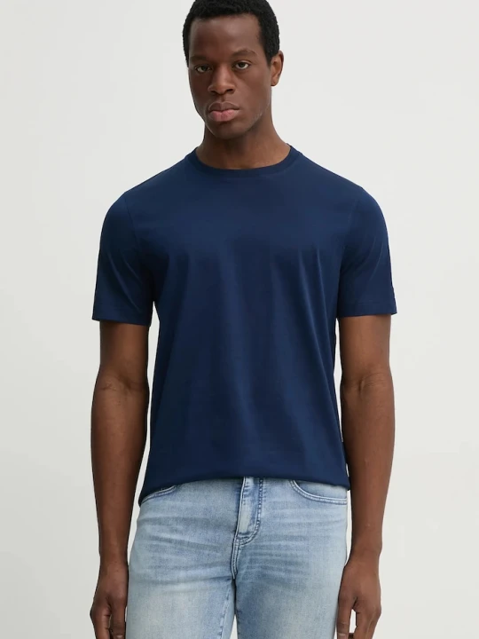 Zdjęcie produktu Tommy Hilfiger t-shirt bawełniany granatowy