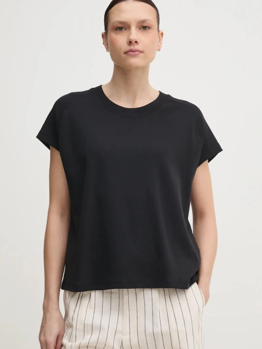 Zdjęcie produktu Tommy Hilfiger t-shirt bawełniany czarny