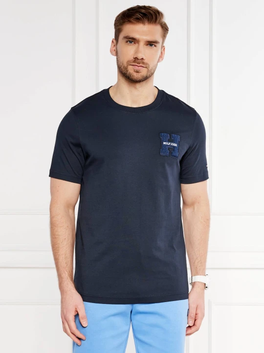 Zdjęcie produktu Tommy Hilfiger T-shirt BOUCLE H EMBRO | Regular Fit