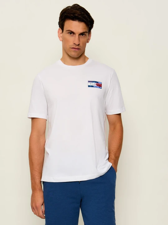 Zdjęcie produktu Tommy Hilfiger T-shirt Brand Love | Regular Fit biały