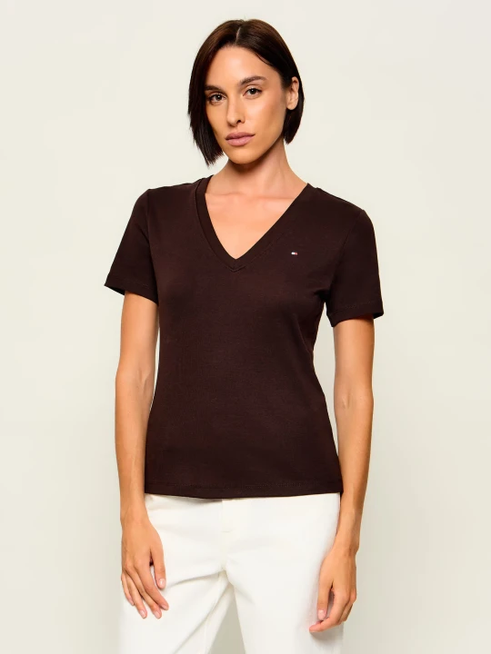 Zdjęcie produktu Tommy Hilfiger T-shirt Cody | Slim Fit brązowy