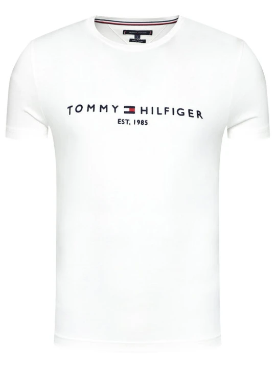 Zdjęcie produktu Tommy Hilfiger T-Shirt Core Logo Tee MW0MW11465 Biały Regular Fit