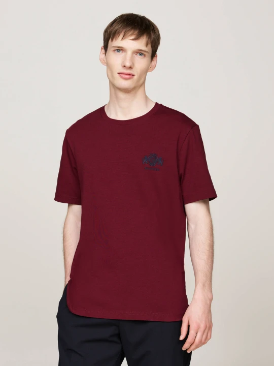 Zdjęcie produktu Tommy Hilfiger T-shirt EMBRO | Regular Fit bordowy