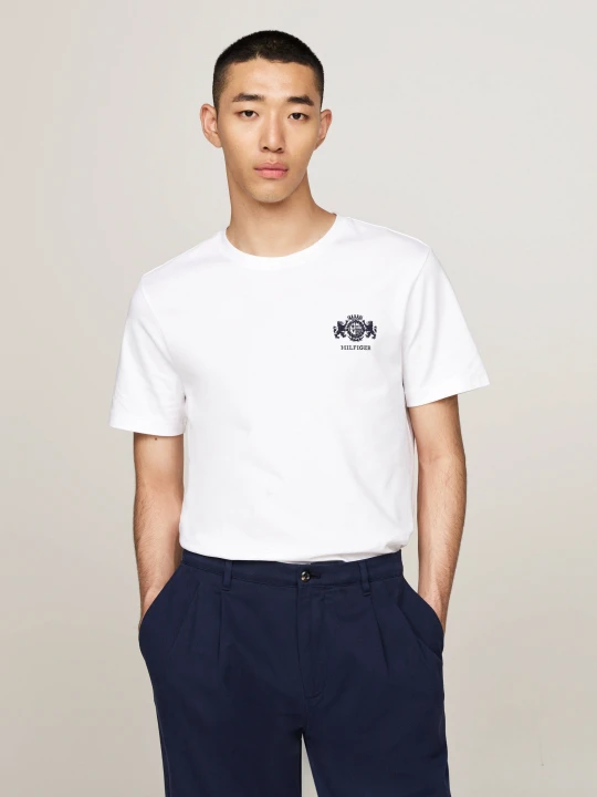 Zdjęcie produktu Tommy Hilfiger T-shirt EMBRO | Regular Fit biały