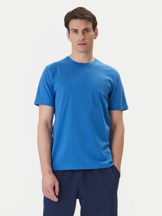 Zdjęcie produktu Tommy Hilfiger T-Shirt Ess Seasonal MW0MW39995 Niebieski Regular Fit