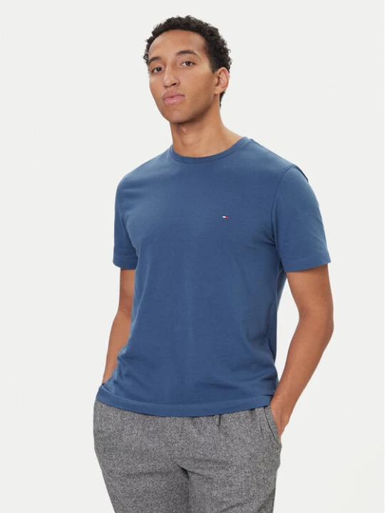 Zdjęcie produktu Tommy Hilfiger T-Shirt Ess Seasonal MW0MW39995 Niebieski Regular Fit