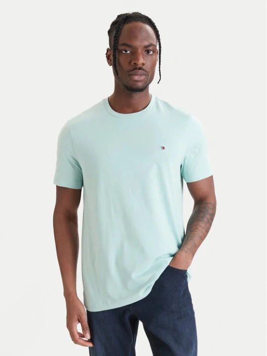 Zdjęcie produktu Tommy Hilfiger T-Shirt Ess Seasonal MW0MW39995 Zielony Regular Fit