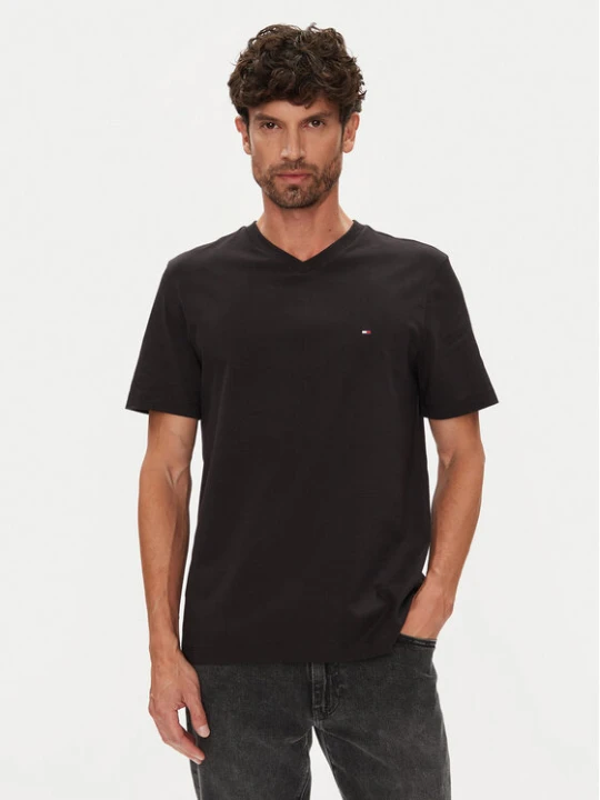 Zdjęcie produktu Tommy Hilfiger T-Shirt Essential MW0MW39249 Czarny Regular Fit