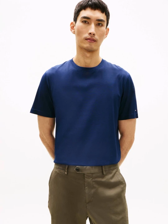 Zdjęcie produktu Tommy Hilfiger T-shirt ESSENTIAL | Regular Fit | mercerised granatowy