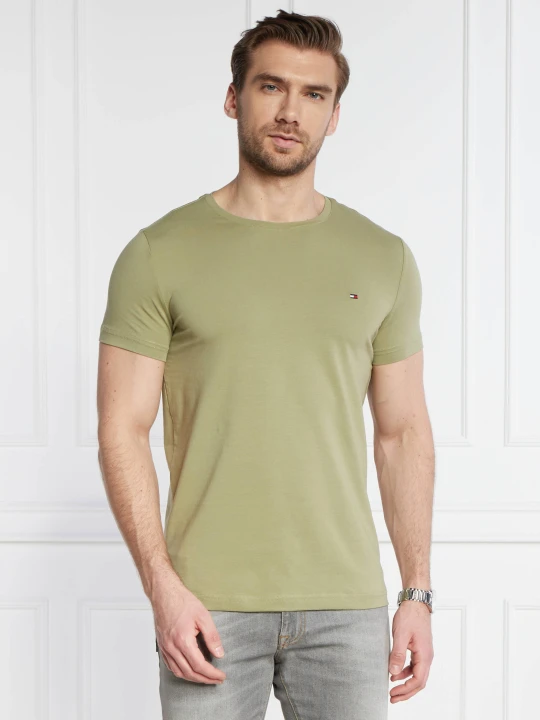 Zdjęcie produktu Tommy Hilfiger T-shirt | Extra slim fit pistacjowy