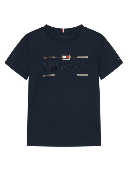Zdjęcie produktu Tommy Hilfiger T-Shirt Icons KB0KB10360 Granatowy Regular Fit