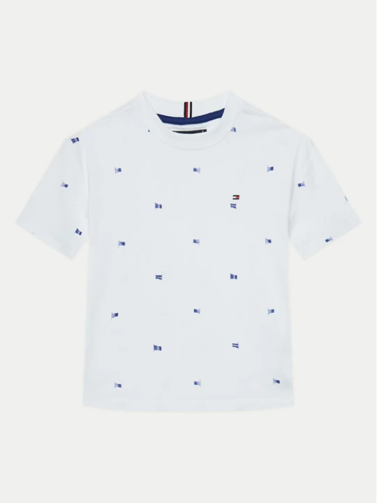Zdjęcie produktu Tommy Hilfiger T-Shirt KB0KB09353 S Biały Regular Fit