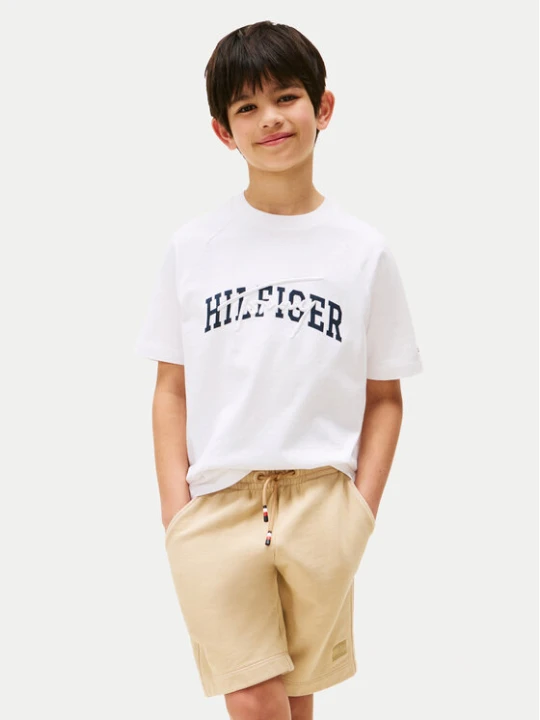 Zdjęcie produktu Tommy Hilfiger T-Shirt KB0KB09726 Biały Regular Fit