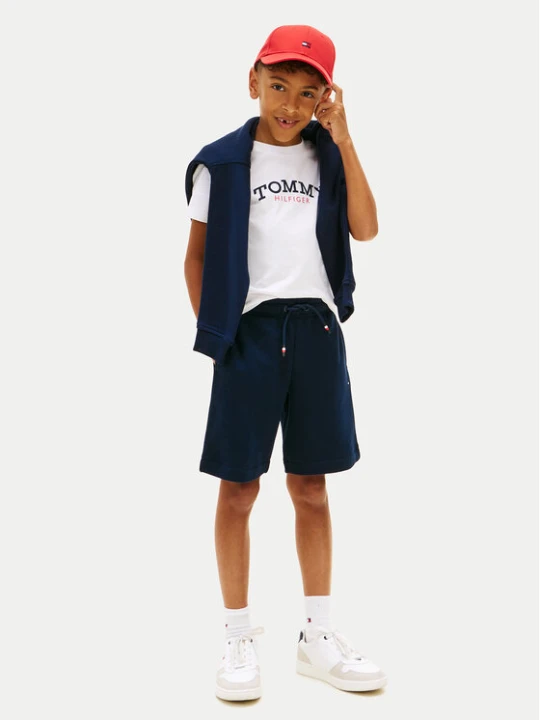Zdjęcie produktu Tommy Hilfiger T-Shirt KB0KB10290 Biały Regular Fit